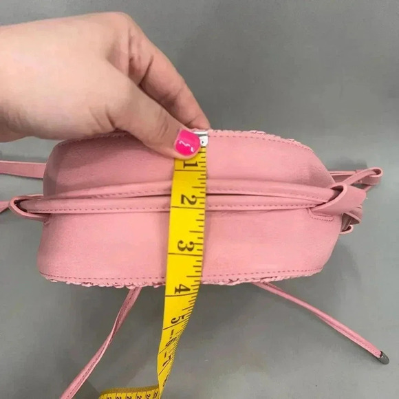 Free People Cabana Crossbody Bag Woven Raffia Granola Girl  Beach Earthy Chic - Picture 9 of 15